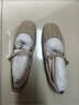 他她（TATA）復古氣質(zhì)單鞋女淺口通勤晚晚鞋瑪麗珍鞋商場(chǎng)同款Y8GA5AQ4 杏色 37 曬單實(shí)拍圖