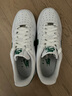 耐克（NIKE）男鞋Air Force 1 LOW空軍一號白綠AF1防滑耐磨休閑運動(dòng)低幫板鞋 FJ4146-121 38.5 曬單實(shí)拍圖