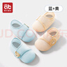 愛貝迪拉（AIBEDILA）寶寶地板襪春夏網(wǎng)眼嬰兒學(xué)步防滑軟底隔涼空調(diào)房夏季兒童襪套鞋襪 夏季網(wǎng)眼款-北極熊+芒果獅 1-2歲 (S) (建議12.5-13.5cm) 曬單實(shí)拍圖