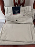 TOMMY HILFIGER【斜紋微肌理】秋冬男裝府綢直筒半松緊腰西褲休閑長褲32819 米白色AEV -直筒版-府綢-正常拍 38 （3.0尺） 曬單實拍圖