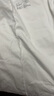 無印良品（MUJI）女式?jīng)龈蟹雷贤饩€蝙蝠袖T恤 短袖上衣打底衫女款涼感物語硬核防曬 白色 M (160/84A) 曬單實(shí)拍圖