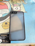 暴走適用蘋果8plus/7plus手機(jī)殼iPhone7P/8P保護(hù)套鏡頭全包防摔防指紋魔方硅膠直邊撞色透明磨砂黑 曬單實(shí)拍圖