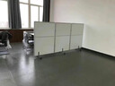 辦公室屏風(fēng)隔斷移動(dòng)屏風(fēng)可折疊工廠車間推拉活動(dòng)隔離遮擋板隔斷墻 6米長2米高連接（全板式） 曬單實(shí)拍圖