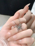 Grace Girl冰晶蝴蝶項鏈女優(yōu)雅氣質(zhì)吊墜走心送女友老婆紀念日情人節生日禮物 冰晶蝴蝶項鏈+輕奢禮盒 曬單實(shí)拍圖