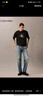 Calvin KleinJeans【女神節禮盒】夏季男女情侶ck字母純色純棉寬松短袖T恤 曬單實(shí)拍圖