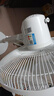 格力（GREE）電風(fēng)扇家用大風(fēng)量落地扇立式節(jié)能電扇客廳臥室宿舍搖頭定時(shí)空氣循環(huán)風(fēng)扇臺(tái)地兩用排氣扇空調(diào)伴侶 【白色】金屬網(wǎng)罩 強(qiáng)風(fēng)勁涼 可升降經(jīng)典款 4012 曬單實(shí)拍圖