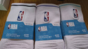 NBA休閑運(yùn)動(dòng)襪男士高筒襪子蜂窩防滑籃球長襪毛圈加厚毛巾底棉襪3雙 曬單實(shí)拍圖