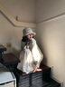 啄木鳥防曬帽子女春夏輕薄漁夫帽前長后短復古防曬膠布遮陽盆帽水桶帽 米色 M (55-58cm) 曬單實拍圖