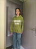 G.DUCKKIDS小黃鴨女童秋裝套裝6-12歲中大童衣服女孩長袖春秋兒童衛(wèi)衣牛仔褲 套裝 120 尺碼5~6歲【110-120cm】 曬單實(shí)拍圖
