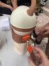 奶爸爸（Nicepapa）保溫杯300ml兒童上學(xué)水杯外出便攜吸管杯喝水喝奶316不銹鋼學(xué)飲杯 不銹鋼保溫杯 +背帶 曬單實(shí)拍圖