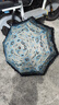 天堂傘三折傘單人黑膠蕾絲刺繡傘晴雨兩用繡花太陽傘防曬防雨遮陽傘甜美 藍色 曬單實拍圖