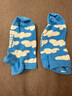 Happy Socks襪子女男士秋冬季款薄荷曼波云朵襪時(shí)尚運動(dòng)休閑短襪 甜心點(diǎn)點(diǎn) 1雙 M 36-40 曬單實(shí)拍圖