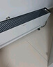 格力（GREE）取暖器家用踢腳線電暖器浴室防水移動地暖客廳臥室防燙電暖氣片干衣加熱暖風(fēng)機居浴兩用電熱暖器 秒速升溫 居浴防水兩用-亮白NJF-X6020h 曬單實拍圖