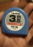 田島卷尺鋼卷尺子高精度卷尺日本tajima測量米尺隨身卷尺小卷尺子圈尺 3.5米卷尺H16-35BL 曬單實(shí)拍圖