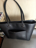 KATE SPADE【七夕禮物】凱特絲蓓女士托特包單肩包通勤質(zhì)感女包黑色 曬單實(shí)拍圖