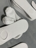 U&MUDI純棉襪子男士船襪全棉薄款短襪黑白色淺口隱形防臭防滑不掉跟女生 白色短襪【輕薄防滑】 5雙 均碼 曬單實(shí)拍圖