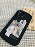 吟悅 適用蘋果11/11pro手機(jī)殼 iPhone11promax全包鏡頭創(chuàng)意ins風(fēng)高級新款復(fù)古泡芙硅膠軟殼白色玫瑰女 【酷炫黑】白色玫瑰花-贈保護(hù)膜 蘋果11 曬單實拍圖