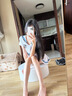 維多利亞的格調(diào)睡衣性感方便房事女新款2023清純學院風性感jk學生制服套裝純欲性 水手服+學生襪 M (100-120斤) 曬單實拍圖