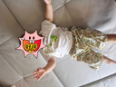 微獅牧尼女寶寶防蚊褲夏季薄款嬰兒長(zhǎng)褲束腳褲兒童燈籠褲休閑褲子 曬單實(shí)拍圖