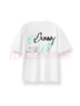 森馬（Semir）短袖T恤男海灘度假衣服撞色手繪印花2025夏上衣寬松109325100121 曬單實(shí)拍圖