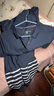 TOMMY HILFIGER【條紋裙擺】春夏女裝氣質(zhì)休閑五?？凼昭@瘦POLO連衣裙 藏青色FAP L 曬單實(shí)拍圖