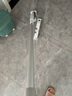 藍小魚(yú)鋁桿不生銹加長(cháng)免手洗膠棉拖把家用拖地神器懶人吸水海綿浴室 拖把自帶2個(gè)棉頭 330mm 不帶桶 曬單實(shí)拍圖