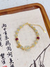 唯一（Winy）七夕情人節(jié)禮物錦鯉平安扣和田玉手鏈生日送女友老婆手串銀手鐲 曬單實拍圖