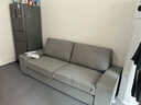 宜家（IKEA）KIVIK奇維三人布藝沙發(fā)可拆洗客廳家居 米色/灰色提伯勒比 曬單實(shí)拍圖