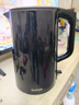 蘇泊爾（SUPOR）電水壺 雙層防燙燒水壺熱水壺1.7L 全鋼無縫內膽304不銹鋼電熱水壺SW-17J419 1.7L大容量 曬單實拍圖