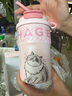 霸王茶姬（CHAGEE）雙飲保溫杯保冷水杯子辦公室便攜手提送女生生日禮物泡泡杯布偶貓 曬單實(shí)拍圖
