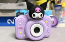 三麗鷗（SANRIO）Kuromi酷洛米照相機(jī)高清數(shù)碼玩具彩色便攜式可錄像女孩生日禮物 曬單實(shí)拍圖