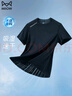 貓人（MiiOW）涼感短袖t恤男士夏季潮流冰絲半袖休閑百搭透氣運動(dòng)速干衣服男裝 曬單實(shí)拍圖