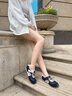 妙麗（Millies）品牌阿甘鞋鏤空外穿丑萌涼鞋女2025夏季新款網(wǎng)面透氣魔術(shù)貼德訓(xùn)鞋 黑色 37 曬單實拍圖