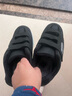 醫正康健腳腫腳肥腳受傷康復鞋糖尿病足鞋痛風(fēng)鞋大腳骨老人寬松加肥浮腫鞋 黑色加絨款 41 (255mm) 需拍大1碼 曬單實(shí)拍圖