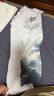 森地客Santic 春夏短袖騎行服自行車(chē)背帶褲套裝男 莫爾蒙 白色 XL  曬單實(shí)拍圖