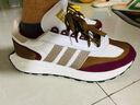 阿迪達斯 （adidas）三葉草系列 男女 RETROPY E5 休閑鞋 JI2529 棕紅白 43碼 曬單實(shí)拍圖