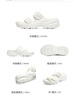 斯凱奇（Skechers）七夕禮物拖鞋女士夏季一腳蹬涼鞋增高運動休閑鞋透氣沙灘鞋111246 曬單實拍圖