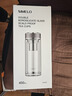 SIMELO施美樂玻璃杯雙層帶茶隔大容量商務車載泡茶杯水杯450ML 大師雅灰 曬單實拍圖