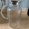 青蘋果耐熱冷水壺1.95升 可加熱茶水分離圍爐煮茶壺 大容量玻璃涼水壺  曬單實(shí)拍圖