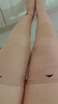 日本防滑護(hù)膝蓋女關(guān)節(jié)保暖春夏輕薄款內(nèi)穿防脫老寒腿老年人護(hù)膝套 肉色 28cm 2只裝 XL 曬單實(shí)拍圖