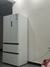 美的（Midea）M60系列520純平全嵌法式多門(mén)四開(kāi)門(mén)家用冰箱超薄雙系統循環(huán)大容量制冰BCD-520WUFPZM(E)白國家補貼 曬單實(shí)拍圖