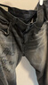 Levi's【商場(chǎng)同款】李維斯25春夏新款男士555寬松直筒牛仔褲000LO 黑色 34 (32) 曬單實(shí)拍圖