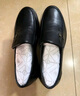 老人頭(LAORENTOU)皮鞋男鞋商務(wù)休閑鞋頭層牛皮套腳扣飾耐磨透氣涼鞋男鏤空洞洞鞋打孔鞋 LL13203 黑色 40  曬單實(shí)拍圖