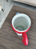 BABLOV保溫杯女士大容量冰霸杯高顏值陶瓷內(nèi)膽茶水分離吸管水杯禮物 曬單實(shí)拍圖