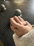 DREU情侶對戒山盟海誓情侶銀戒指男女銀戒指七夕情人節(jié)送女友禮物 男單戒+禮盒+證書+擦銀布 閉口（8-25號聯系客服備注） 曬單實拍圖