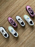 FILA FUSION斐樂潮牌BIANCO FLAT滑板生活鞋女2025夏新款方糖低幫板鞋 薄霧紫/斑駁玫瑰紫-MH 36.5 曬單實(shí)拍圖