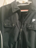 FILA FUSION斐樂潮牌女裝連衣裙2025夏新款時(shí)尚休閑吸濕速干翻領(lǐng)裙子 正黑色-BK L 170/88A/L 曬單實(shí)拍圖