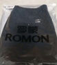 羅蒙（ROMON）休閑褲男秋冬季韓版褲子男士直筒寬松商務(wù)百搭男褲 黑色 30 曬單實(shí)拍圖
