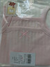 印品棉棉屋2件裝兒童吊帶無骨縫純棉女童女寶寶女孩打底小背心夏季薄款上衣 吊帶2件裝粉色+白色 100 曬單實拍圖