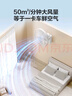 艾美特（AIRMATE）電風扇商用壁扇壁掛式風扇家用搖頭轉(zhuǎn)頁扇餐廳宿舍食堂工業(yè)工程風扇七葉定時墻壁風扇 FW3547T2 曬單實拍圖